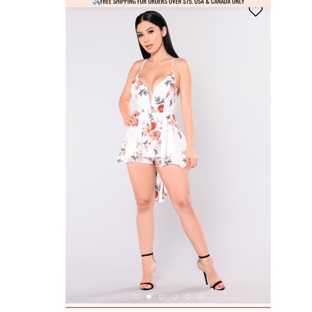 Floral romper